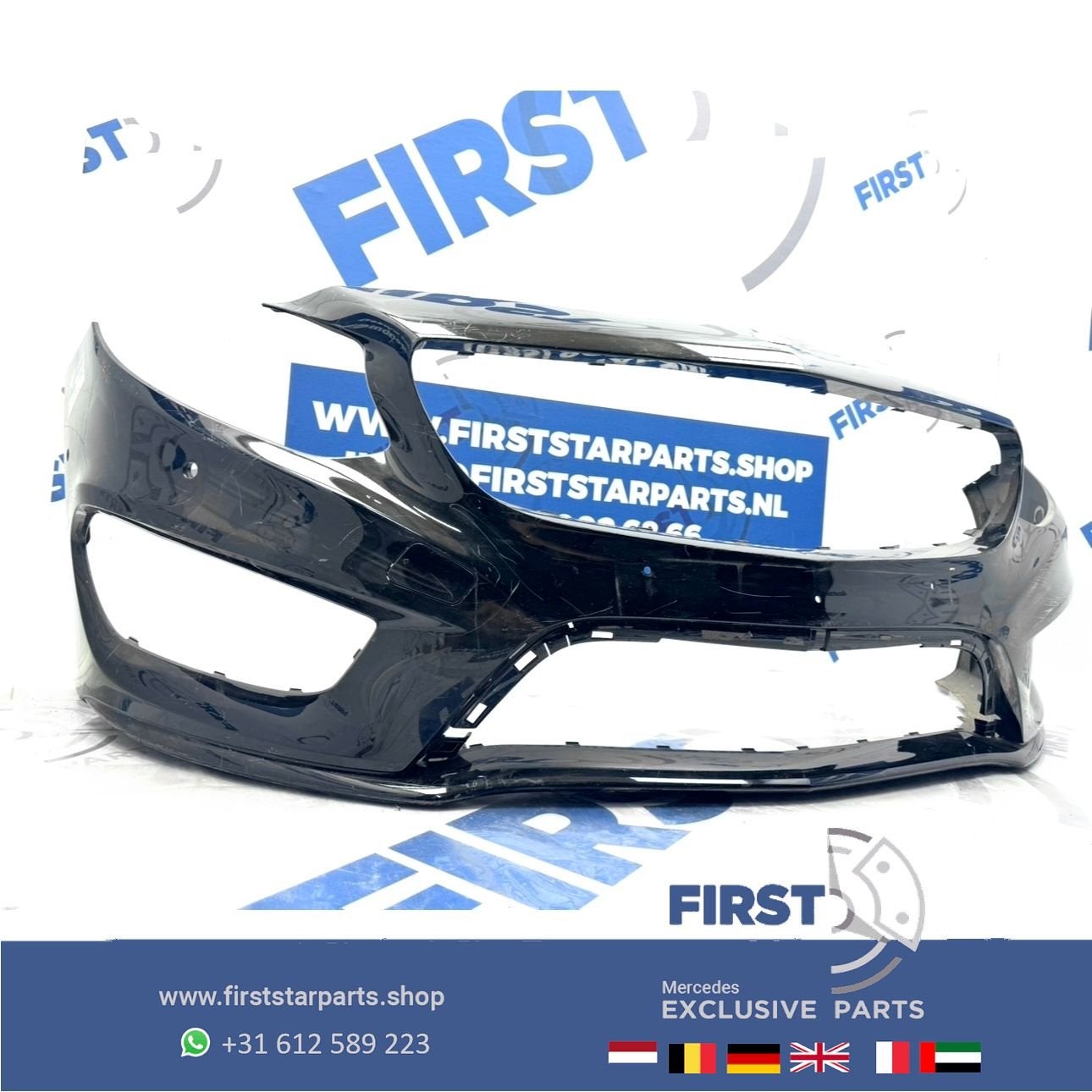 W242 W246 AMG BUMPER B Klasse Facelift Voorbumper 2018 PDC Z, Gebruikt, -, Voor, Ophalen of Verzenden