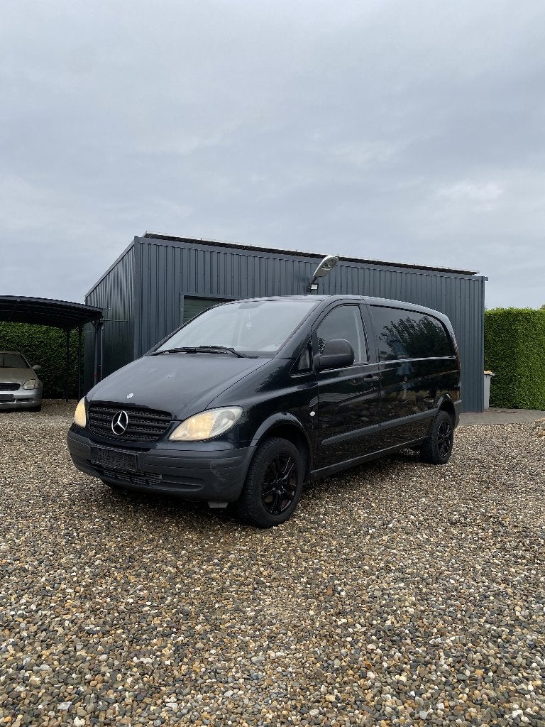 Mercedes Vito 111 CDI Lichte Vracht W639, Elektrische ramen, 4 cilinders, Zwart, Mercedes-Benz