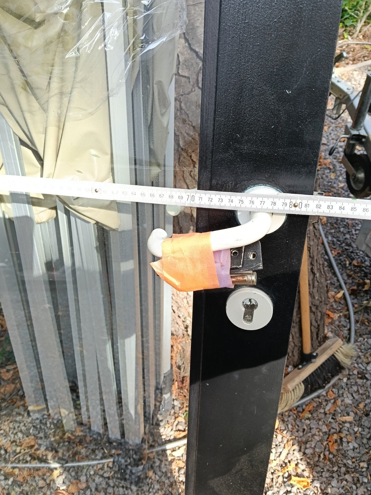 porte vitrée, Bricolage & Construction, Enlèvement, Utilisé