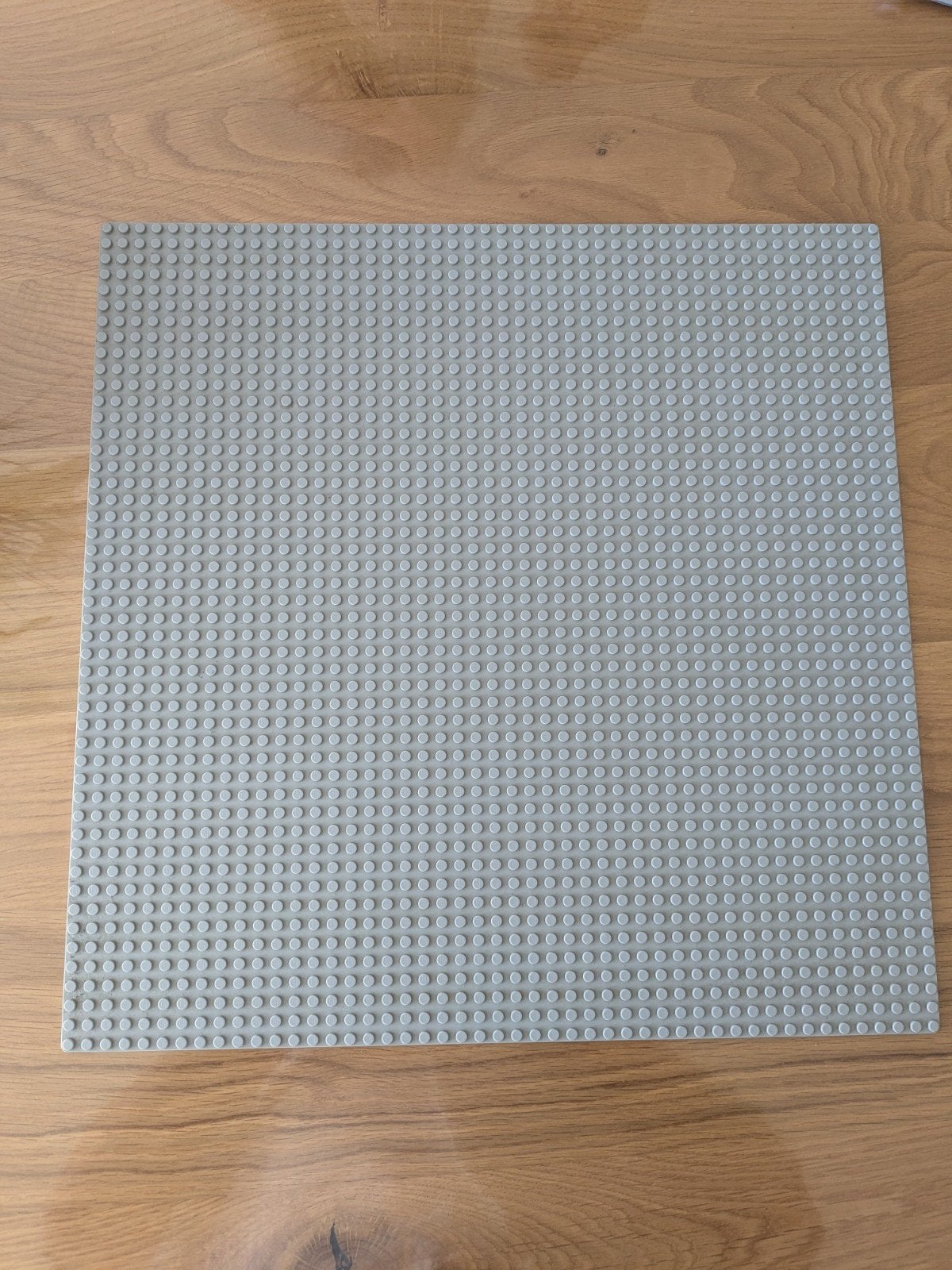 grijzen Lego bouw platen 2 stuks, Ophalen, Zo goed als nieuw, Grondplaat, Lego