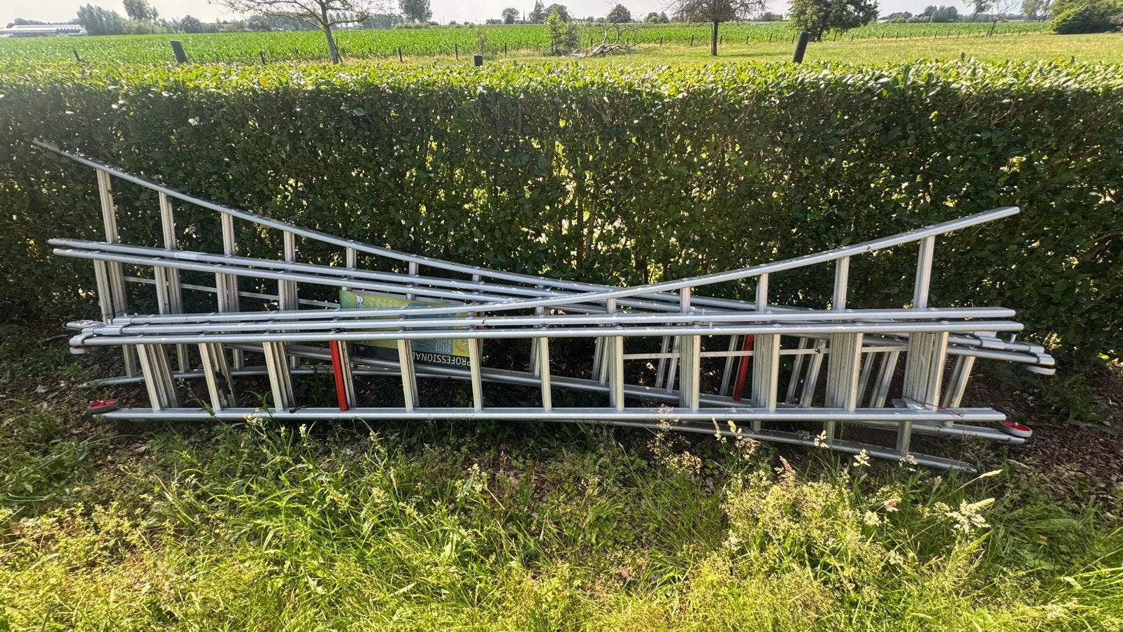 Ladders altrex, Ophalen