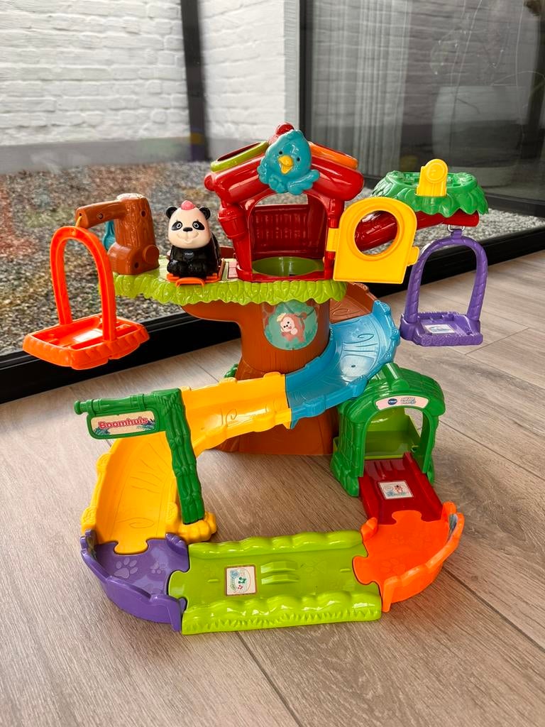 VTech Zoef Zoef Dieren - Boomhuis, Kinderen en Baby's, Speelgoed | Vtech, Gebruikt, 6 maanden tot 2 jaar, Ophalen