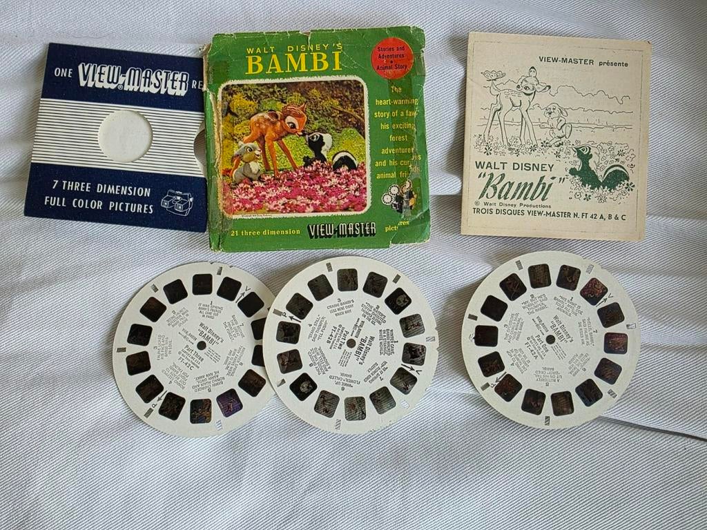 Viewmaster View-Master Bambi Disney, Verzamelen