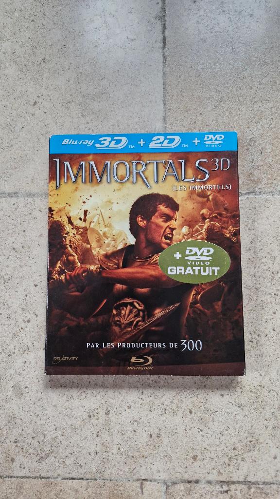 Blu-ray 3D "The immortals", Cd's en Dvd's, Ophalen of Verzenden, Zo goed als nieuw