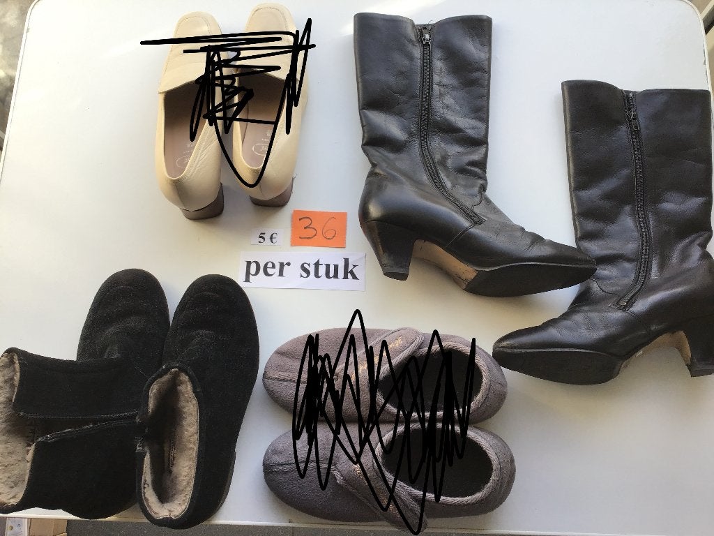 10 paar dames schoenen maat 36 aan 3 € of 5 € per paar, Kleding | Dames, Ophalen of Verzenden, Zo goed als nieuw