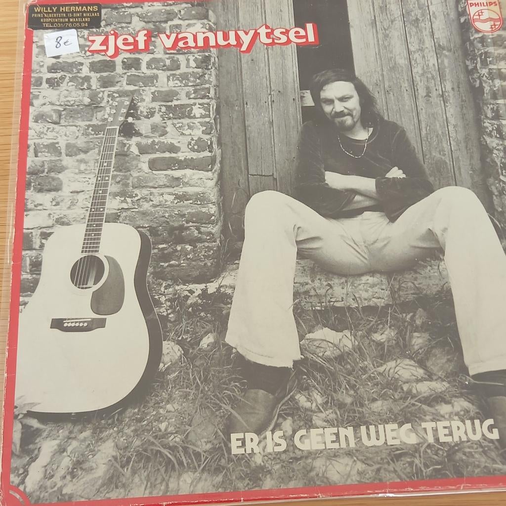 Lp - Zjef Vanuytsel - Er is geen weg terug., Cd's en Dvd's, Ophalen of Verzenden