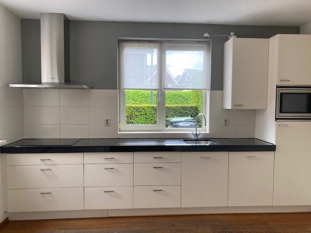 gebruikte keuken, Huis en Inrichting, Keuken | Complete keukens, Ophalen, Gebruikt, Graniet of Steen, Enkelwandige keuken