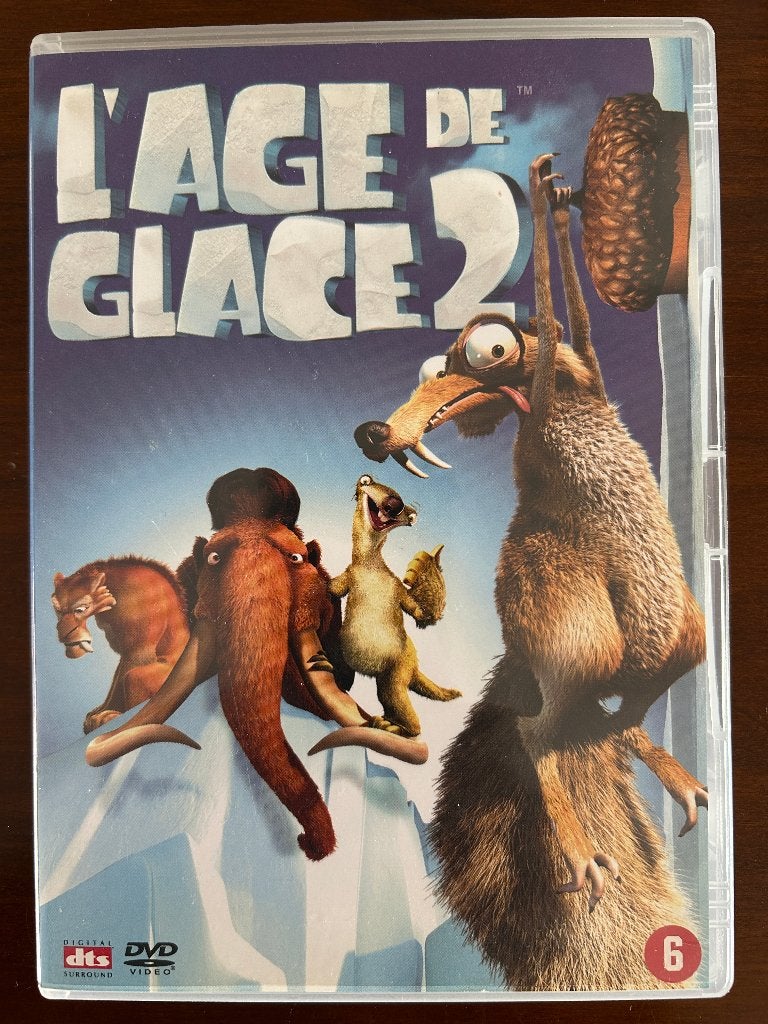 L'âge des glaces 2 - DVD, CD & DVD, Enlèvement ou Envoi, Comme neuf, Anglais, Anglais