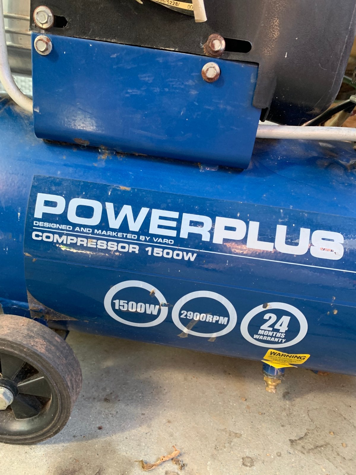 Compressor, Doe-het-zelf en Bouw, Ophalen, Gebruikt