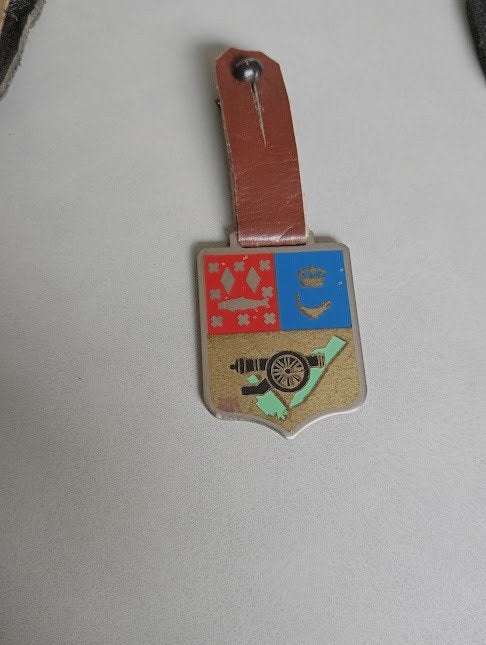 Oude A.B.L. Borstzakhanger, Ophalen of Verzenden, Landmacht, Embleem of Badge