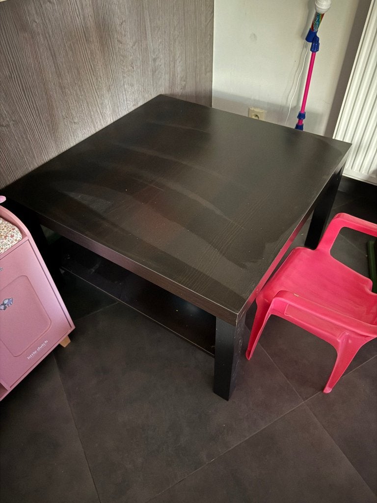 Salon tafel, Ophalen, Gebruikt