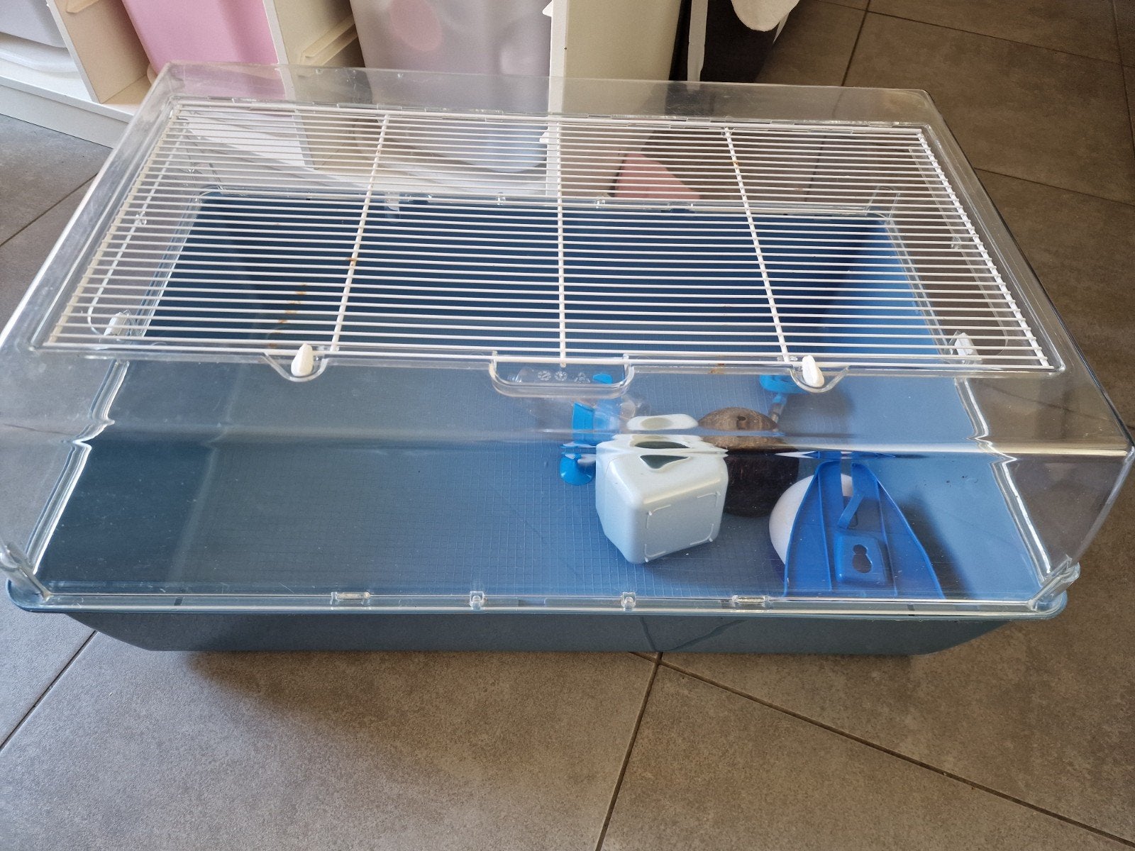 knaagdier kooi, Hamster, Moins de 60 cm, Cage, Comme neuf
