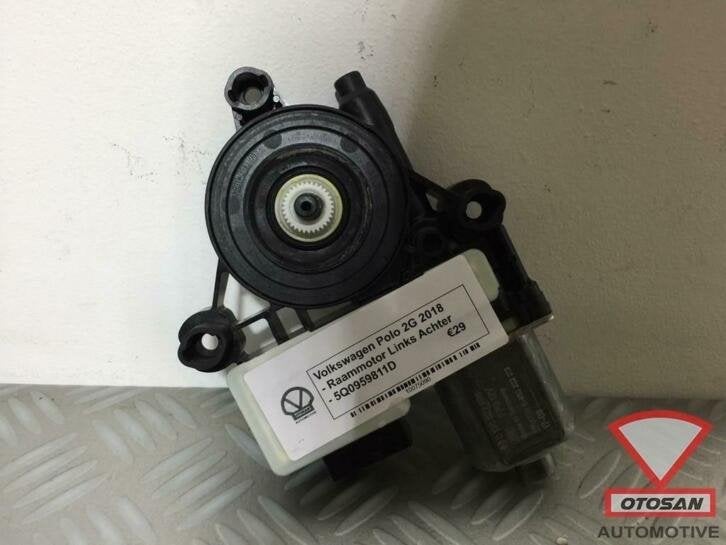 vw polo 2g 2018 raammotor links achter 5q0959811d, Gebruikt, Volkswagen, Volkswagen AG, Vw@volkswagen.de