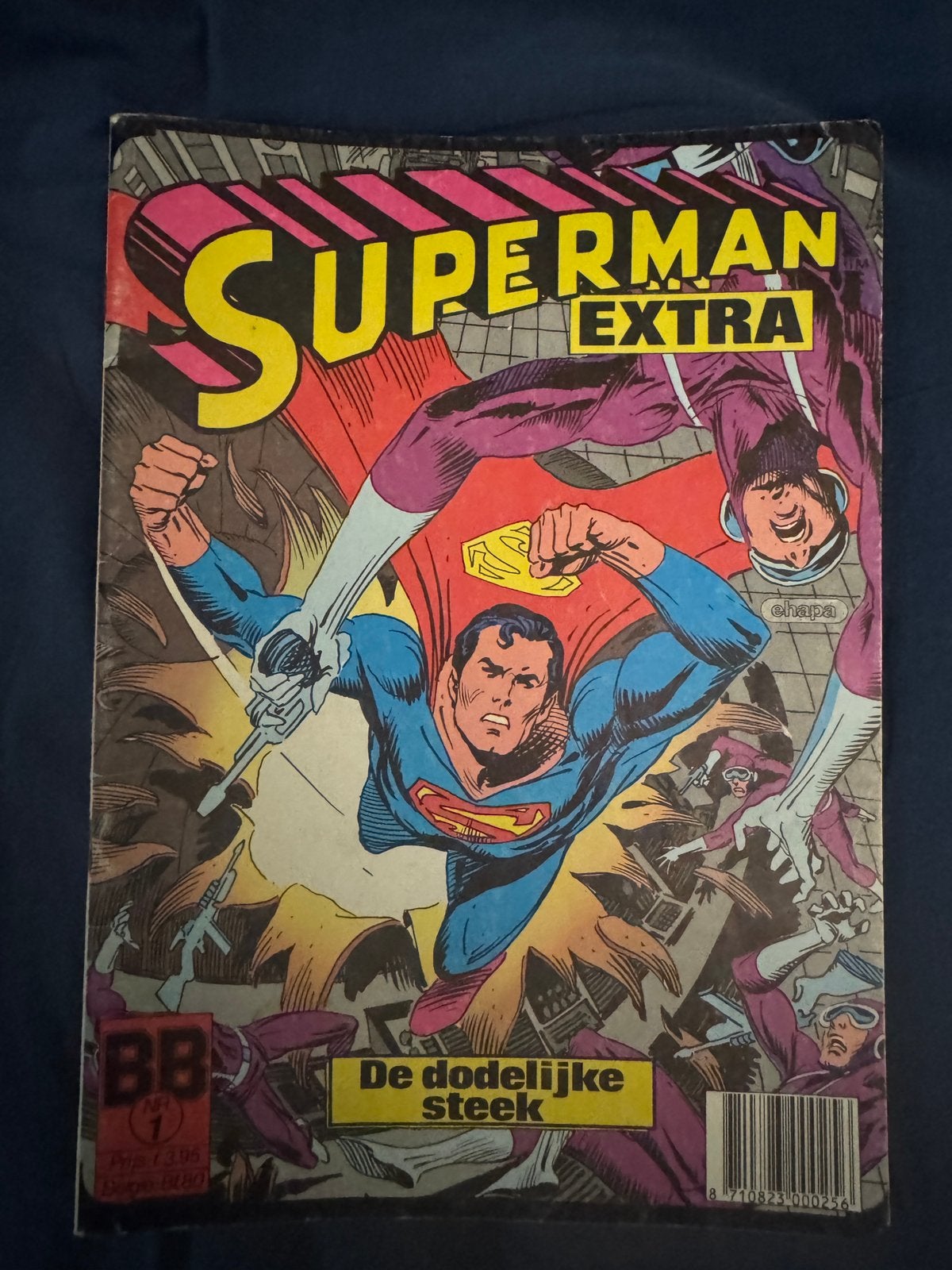 Superman Extra nummer 1 - De Dodelijke Steek, Ophalen of Verzenden, Gelezen