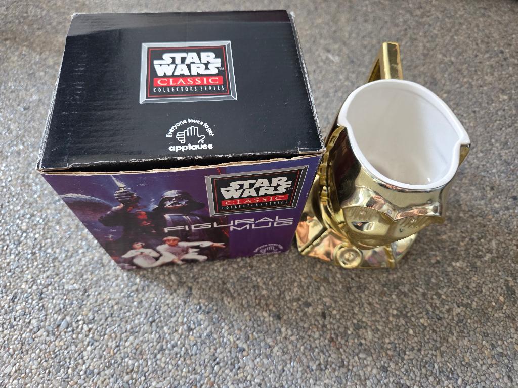 Star Wars Classic Collectors Series C-3PO Figural Mug, Ophalen of Verzenden, Zo goed als nieuw, Gebruiksvoorwerp
