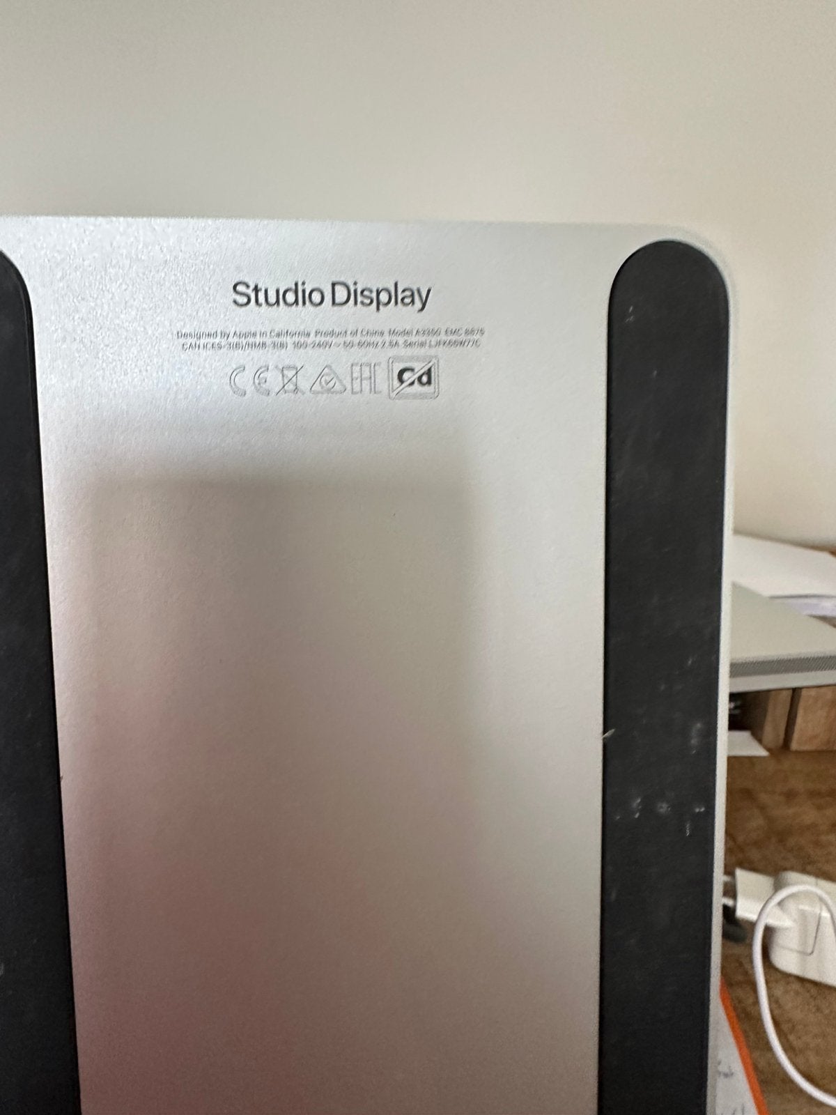 Apple Studio Display 27" 5K – Kantelbaar, Informatique & Logiciels, Autres types, Apple, Caméra intégrée, Autres résolutions