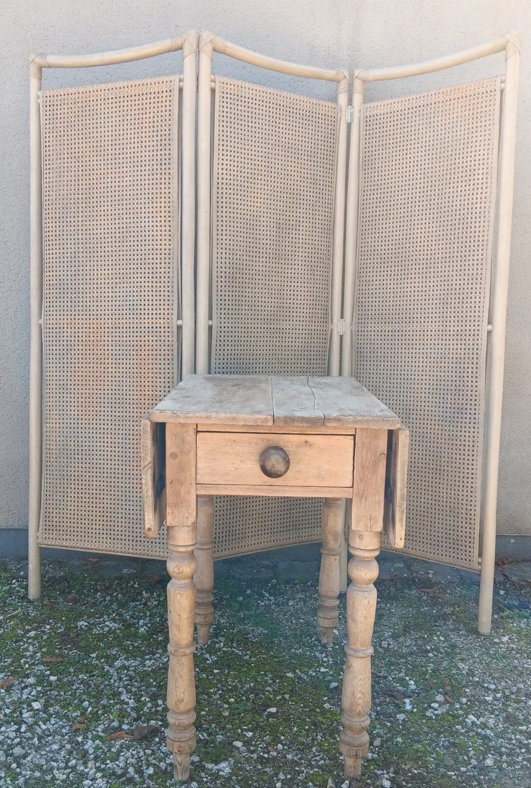 table pliante rurale, Enlèvement