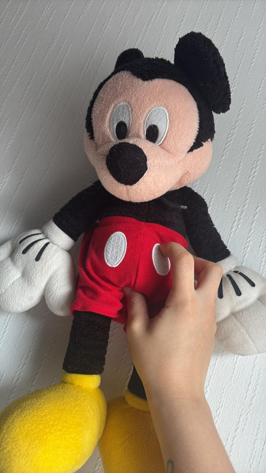 Knuffel mickey mouse, Verzamelen, Ophalen, Mickey Mouse, Zo goed als nieuw, Knuffel