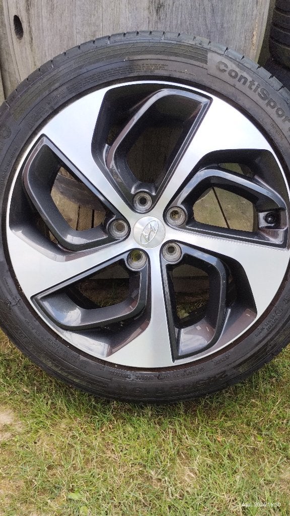 Hyundai 19 inch velgen, Ophalen, Zo goed als nieuw