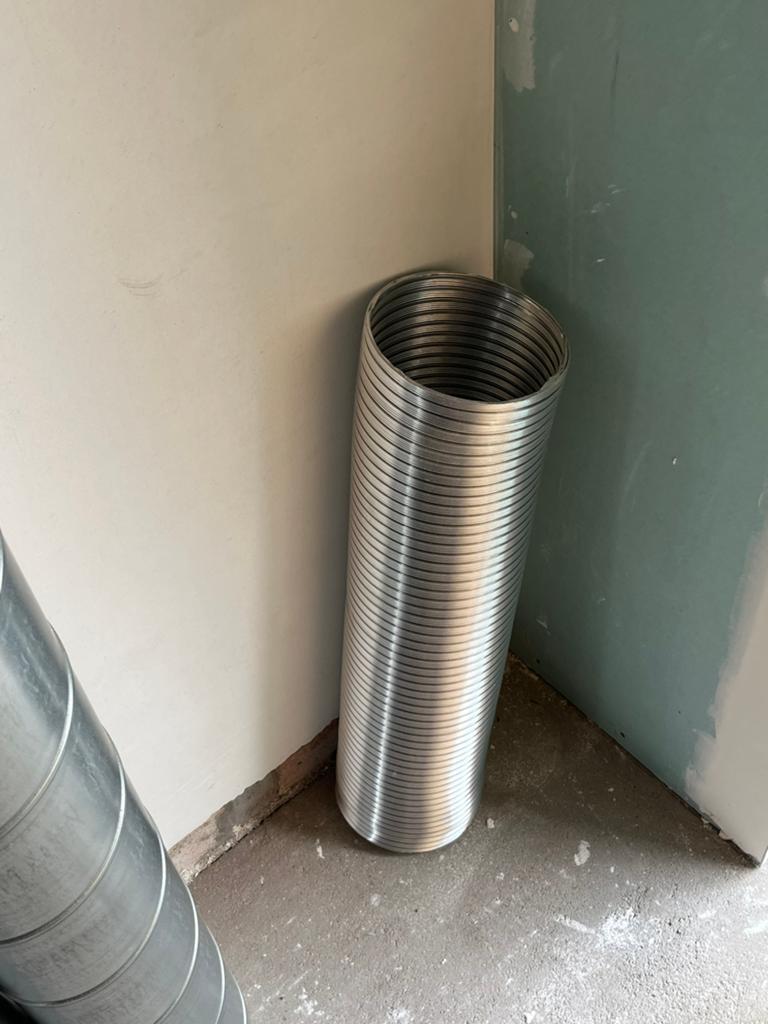 Semiflexibele slang dia 150, Bricolage & Construction, Ventilation & Extraction, Enlèvement, Neuf, Ventilateur et Extracteur