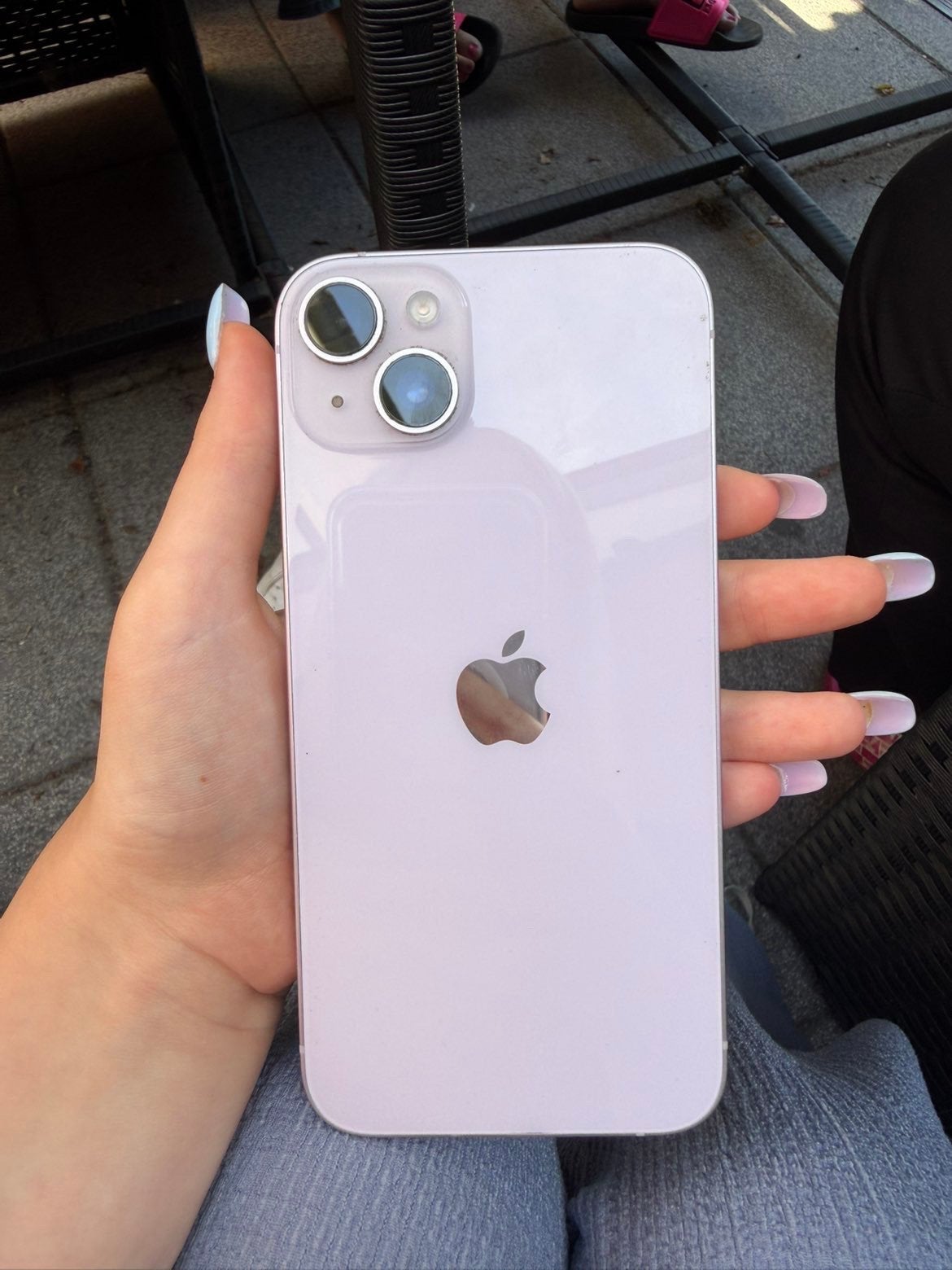 Iphone 14 plus, Telecommunicatie, Mobiele telefoons | Hoesjes en Screenprotectors | Apple iPhone, Ophalen, Gebruikt, Paars, IPhone 14 Plus