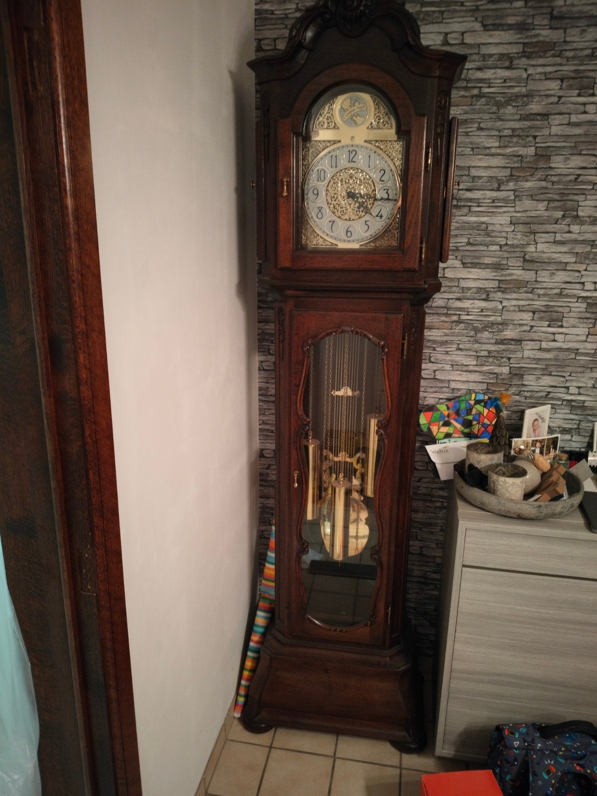 antieke staande klok, Antiek en Kunst, Antiek | Klokken, Ophalen