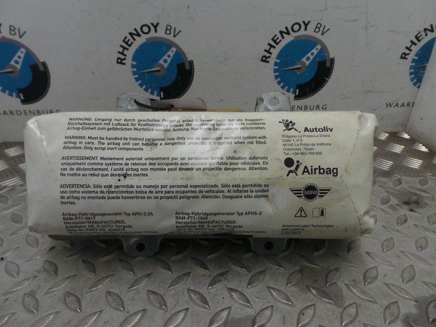 MINI (BMW) MINI AIRBAG RECHTS 2006, Enlèvement ou Envoi, Utilisé, ARN reconnu