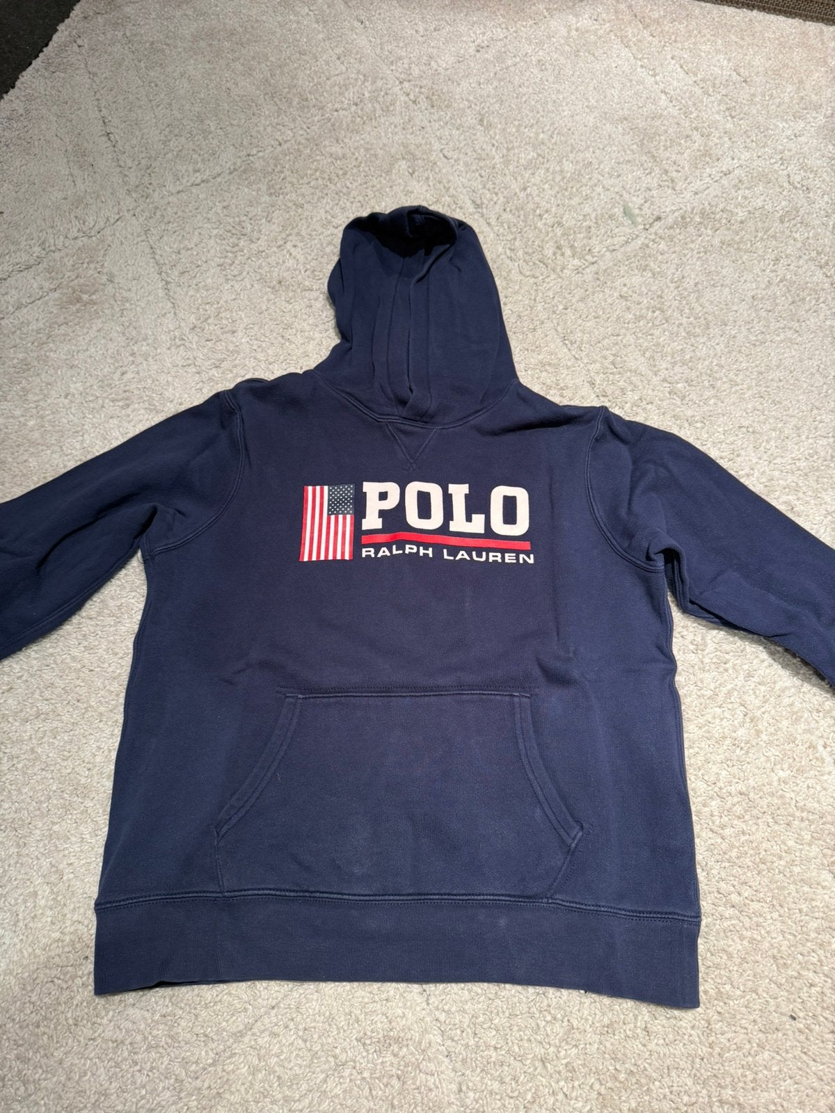 Polo Ralph Lauren hoodie – maat XL (18–20), Kleding | Heren, Ophalen of Verzenden, Gedragen, Overige maten