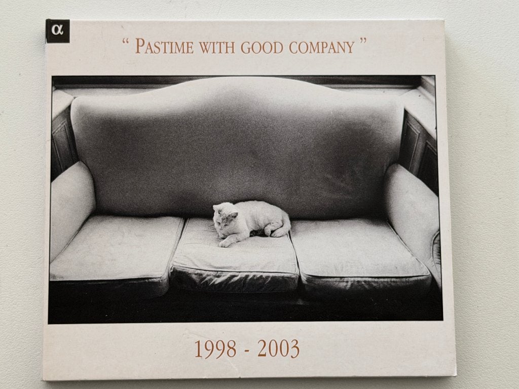 "Pastime With Good Company" 1998 - 2003, Ophalen of Verzenden, Gebruikt