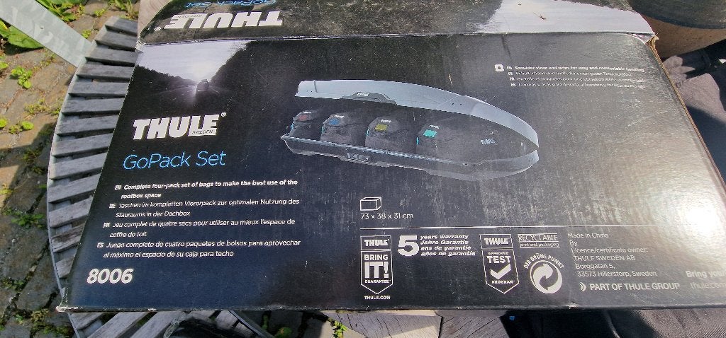 thule gopack set, Auto diversen, Dakdragers, Ophalen, Nieuw