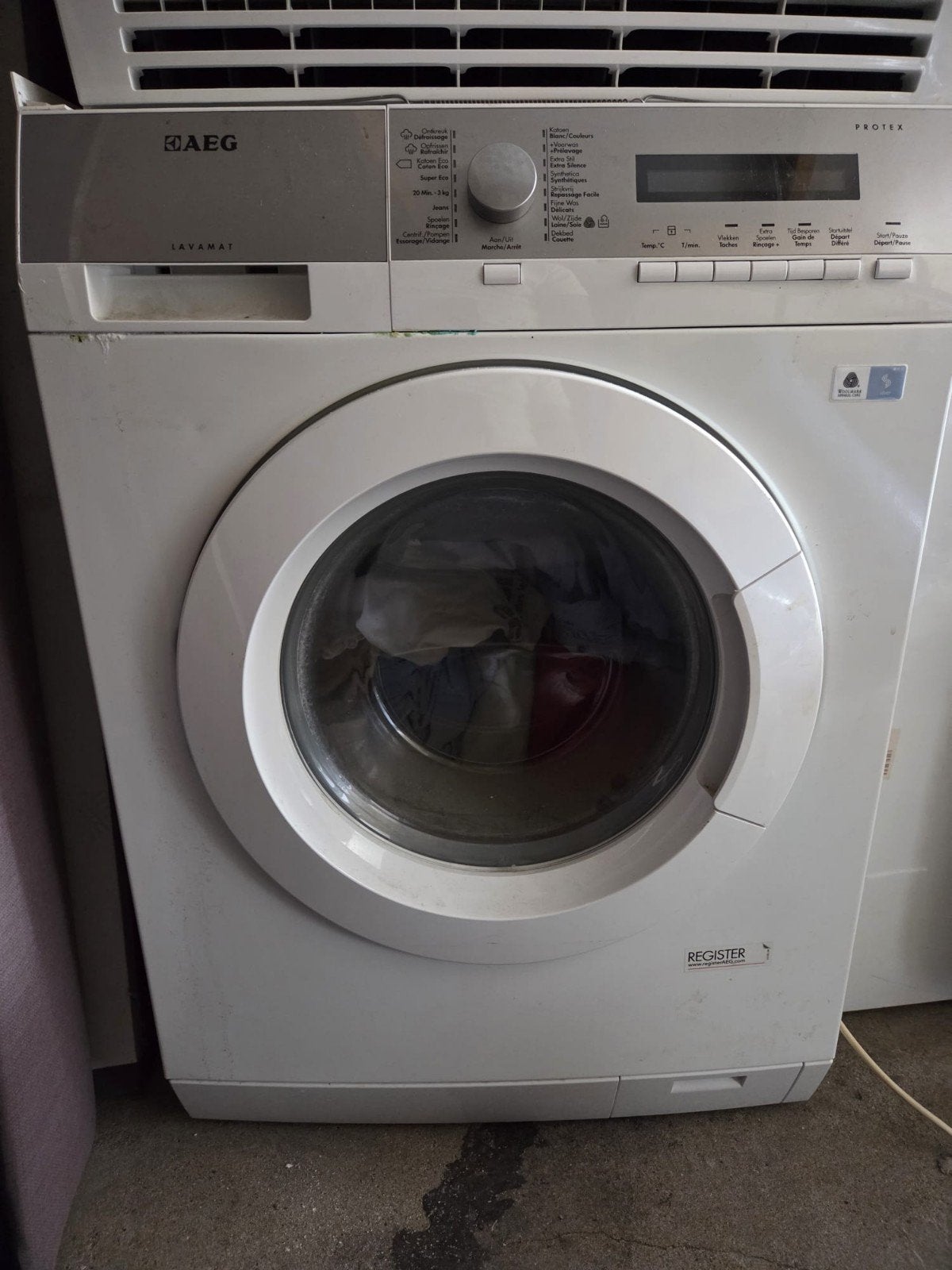 AEG Lavamat Protex 8 kg wasmachine — Model L76685FL, Elektronische apparatuur, Wasmachines, Ophalen