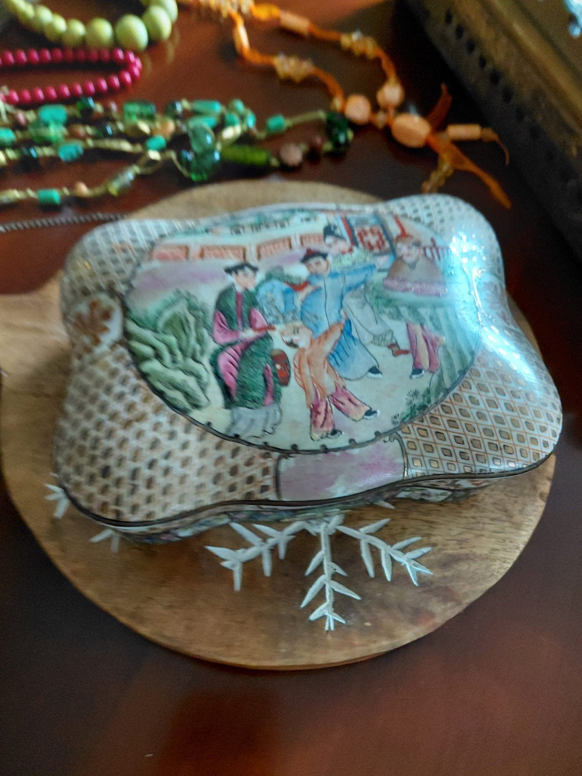 juwelendoos porselein, Ophalen of Verzenden