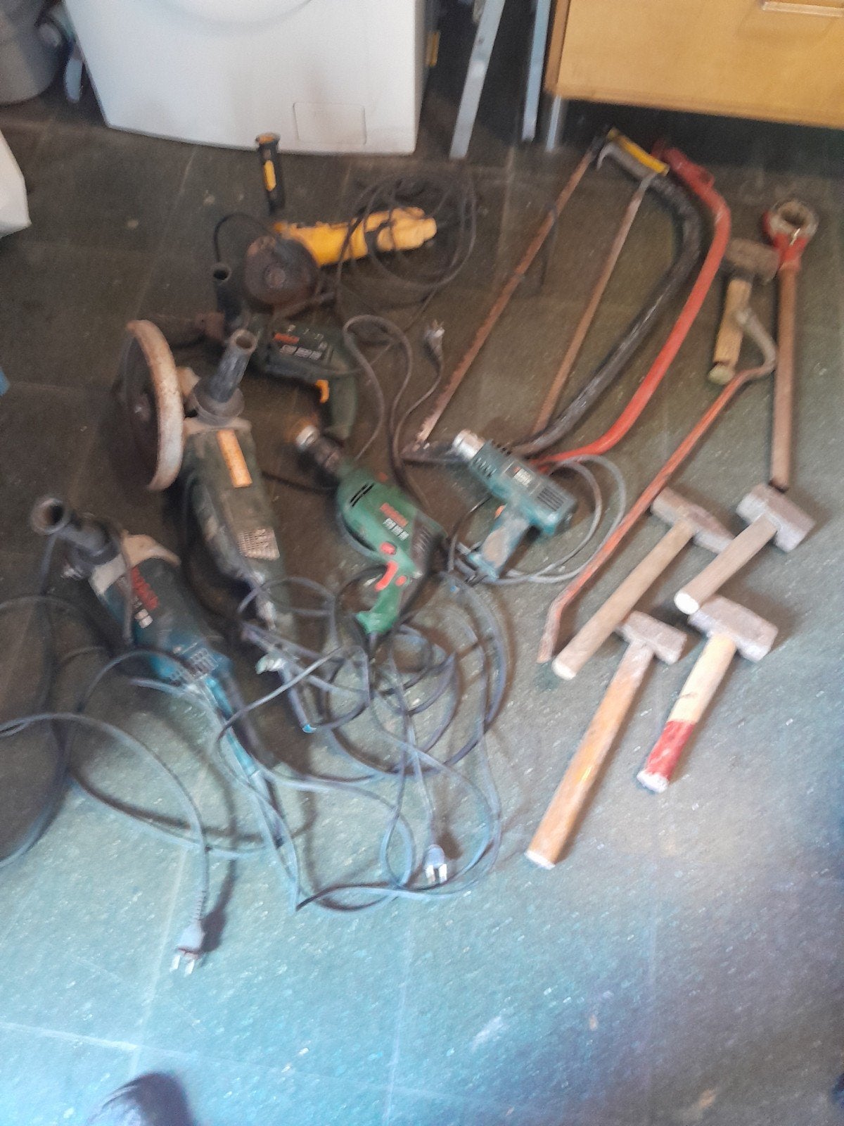 lot werkgerief, Doe-het-zelf en Bouw, Ophalen