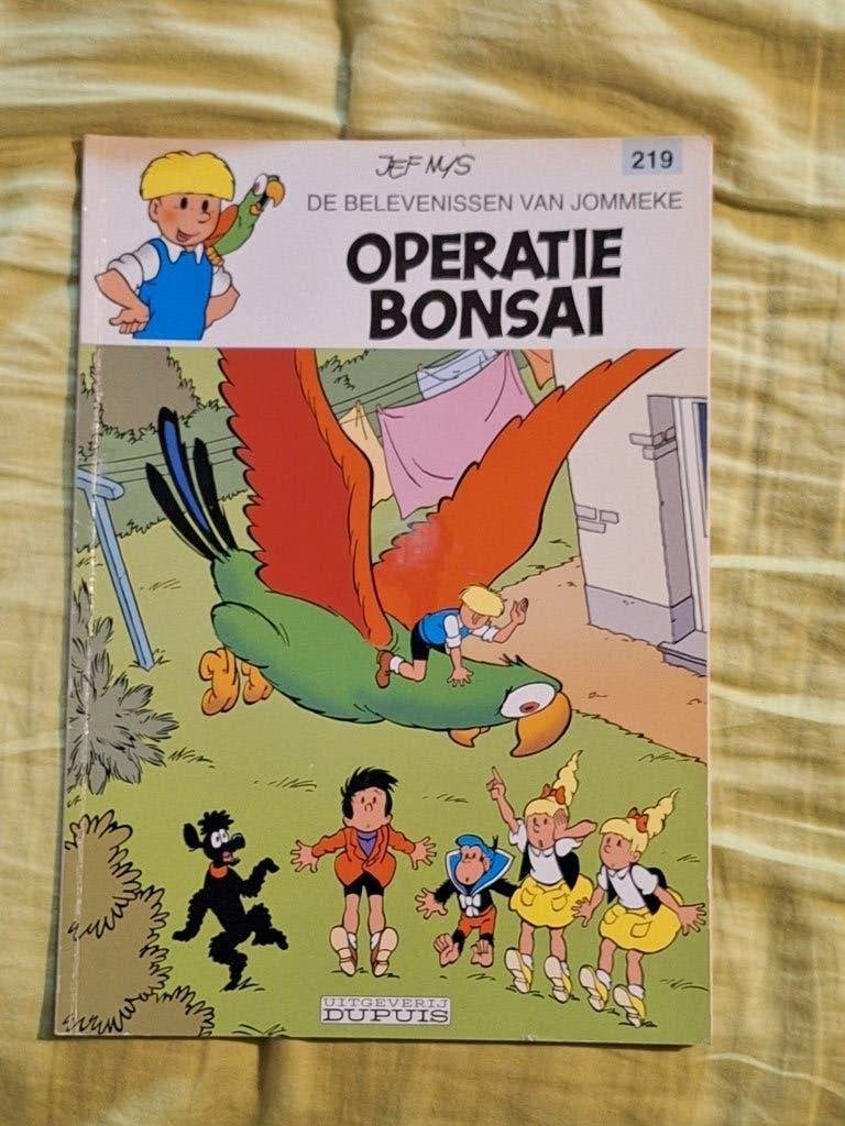 Jommeke 219: operatie bonsai, Eén stripboek, Ophalen of Verzenden, Gelezen