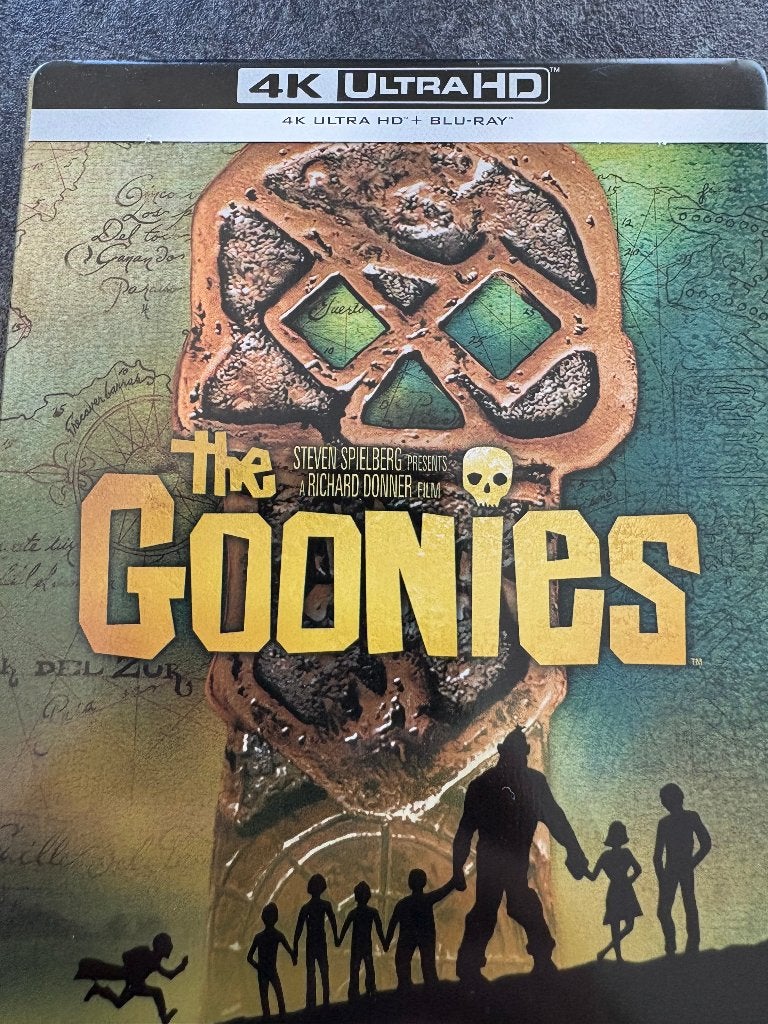 The Goonies 4K + Blu-ray, Cd's en Dvd's, Alle leeftijden, Film, 4K Ultra HD Blu-ray, Ophalen of Verzenden