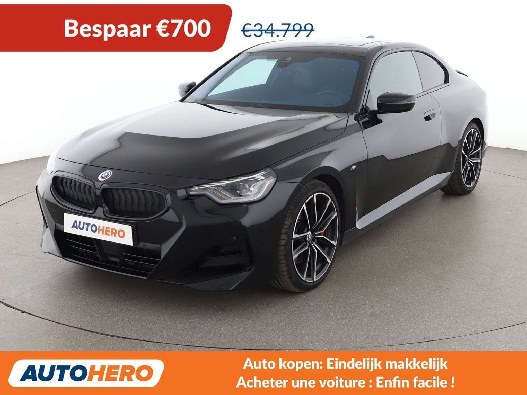 BMW 2 Serie 220 220i M Sport (bj 2023, automaat), Auto's, Automaat, Achterwielaandrijving, Gebruikt, 2 Reeks