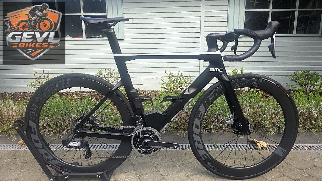 BMC TimeMachine R01 Sram AXS 12SP. + Roues en carbone, 53 à 57 cm, Enlèvement, Comme neuf, Carbone