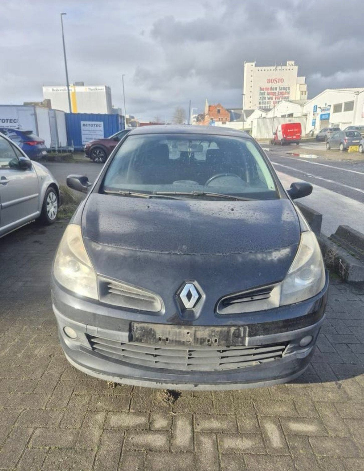Renault clio 3, Auto's, Renault, Voorwielaandrijving, Euro 5, Stof, Zwart