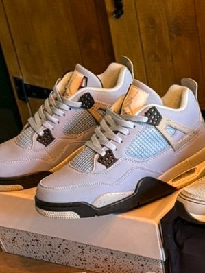Jordan 4 unc blue 1:1, Kleding | Heren, Ophalen, Zo goed als nieuw