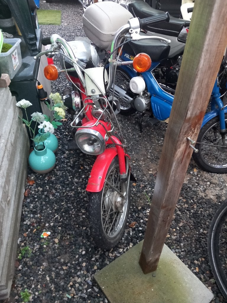 suzuki fa 50, Klasse B (45 km/u), 1 versnellingen, 50 cc, Ophalen