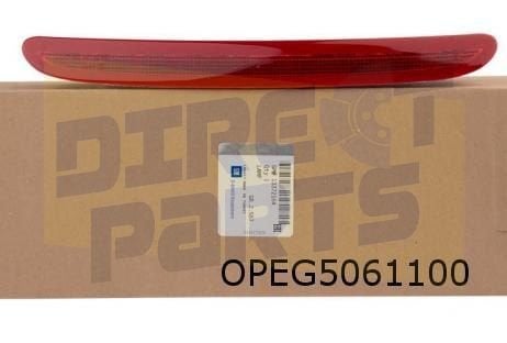 Opel Astra J derde remlicht (3-/5drs.) Origineel! 13372164, -, Verzenden, -, Opel