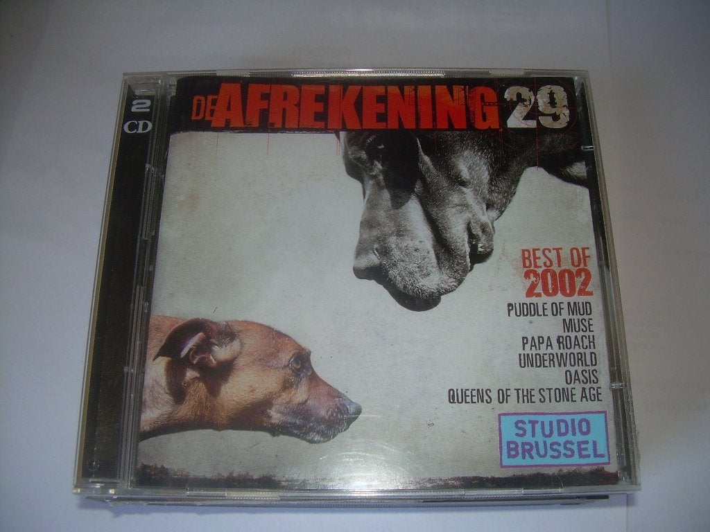 2 CD S - STUDIO BRUSSEL - DE AFREKENING - VOL 29, Ophalen of Verzenden, Zo goed als nieuw, Eerste persing, Verzamelalbum