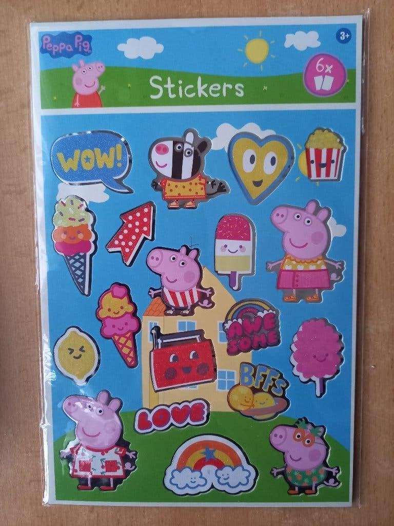 Nieuw stickers Peppa Pig, Ophalen of Verzenden, Nieuw, Knutselen