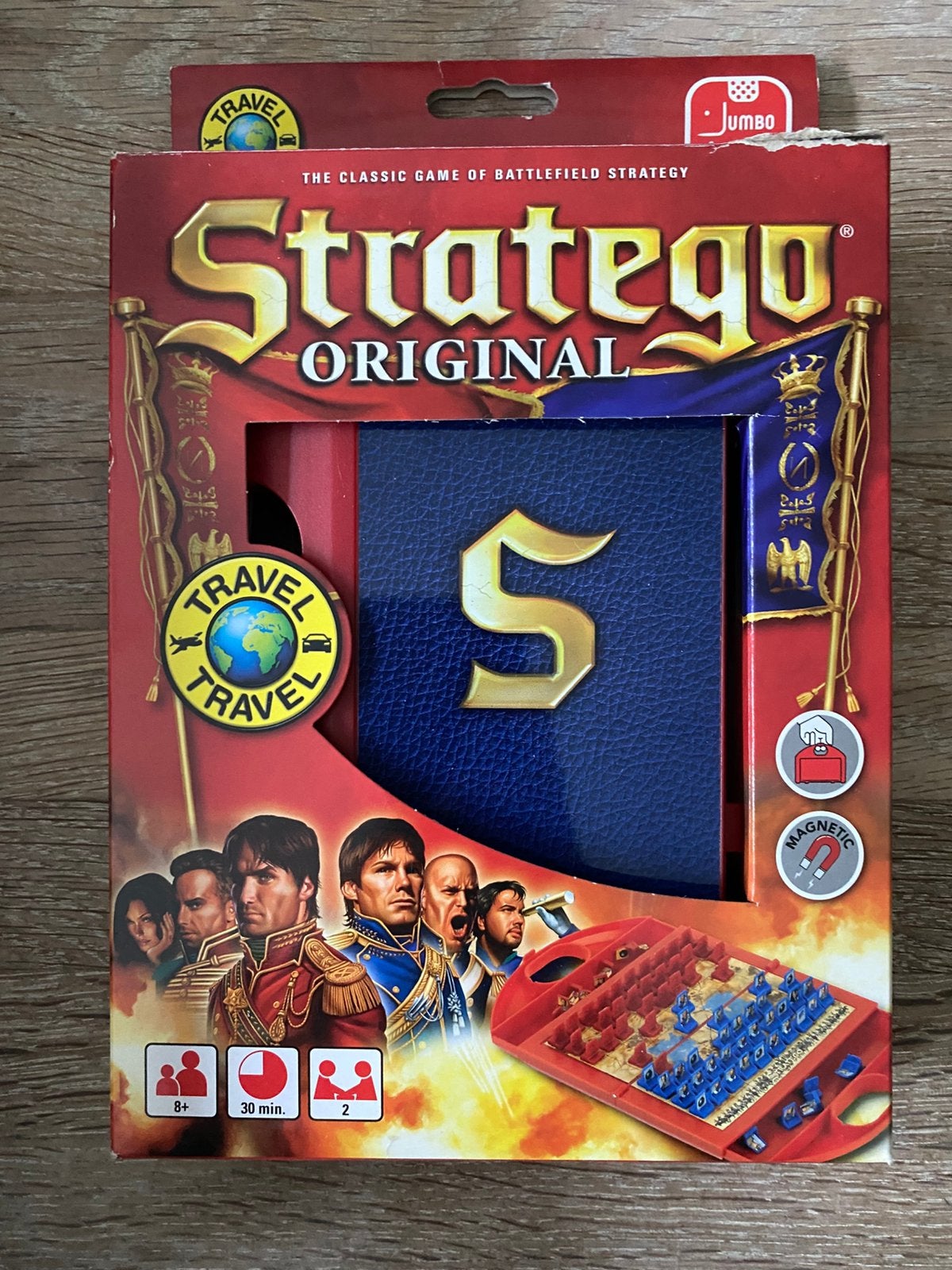 Stratego reisspel, Een of twee spelers, Ophalen of Verzenden, Zo goed als nieuw, Reisspel