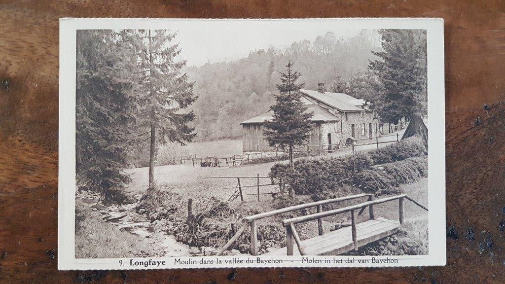 Carte postale Longfaye ( Malmedy ) Moulin vallée du Bayehon, Enlèvement ou Envoi, 1920 à 1940, Non affranchie, Liège