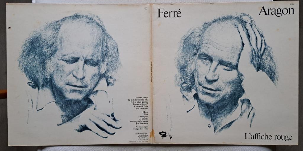 Ferré - Aragon - L'affiche rouge, Enlèvement ou Envoi, Utilisé