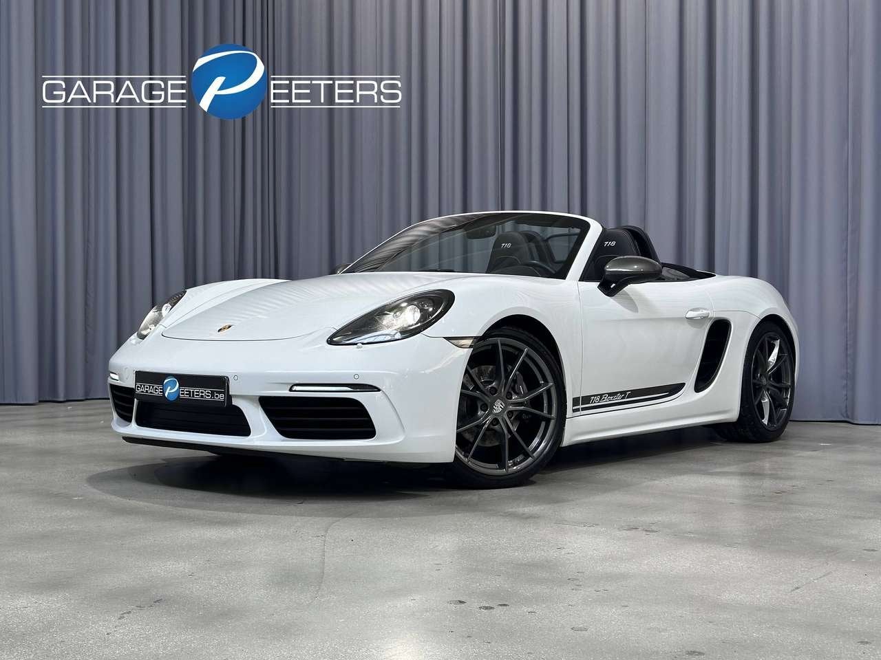 Porsche 718 *Boxster T* 2.0 Turbo PDK *SPORTUITLAAT*PADM*18, Zwart, 4 cilinders, Cabriolet, 0 kg