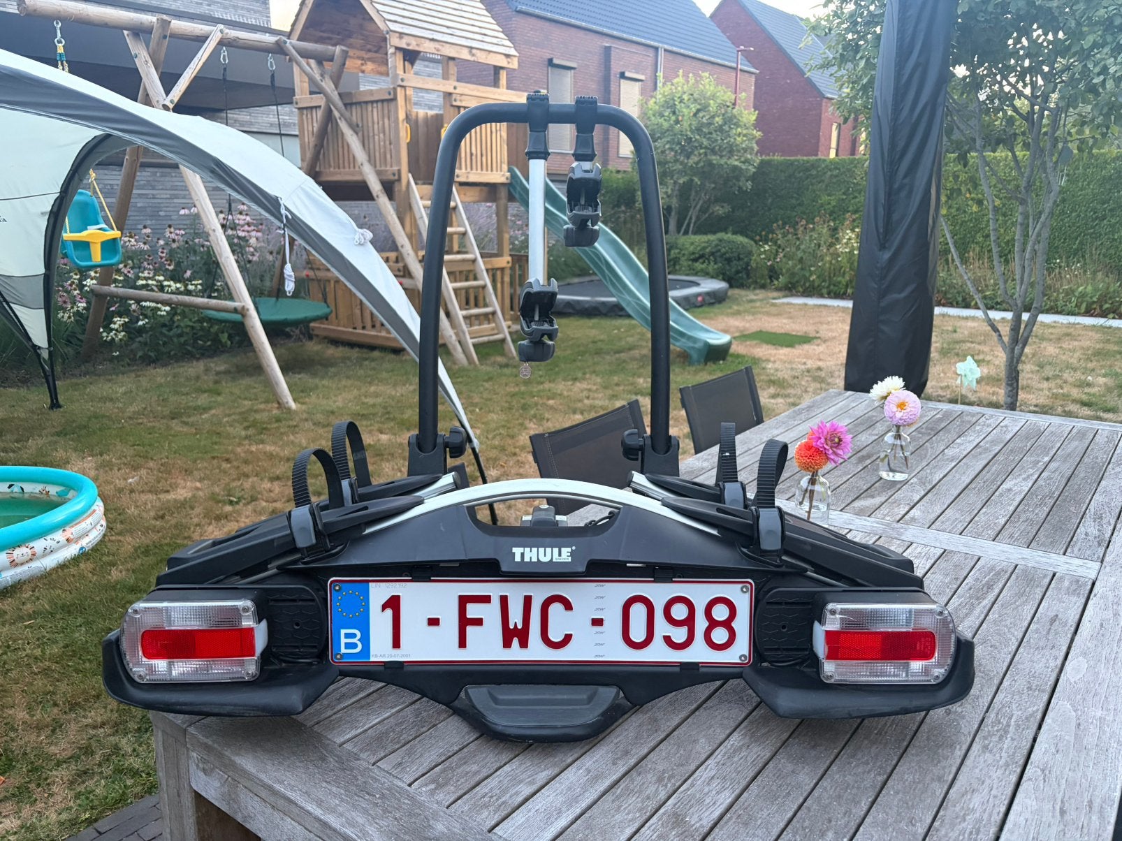 Thule velocompact fietsendrager (perfecte staat), Auto diversen, Fietsendragers, Ophalen, 2 fietsen, Zo goed als nieuw