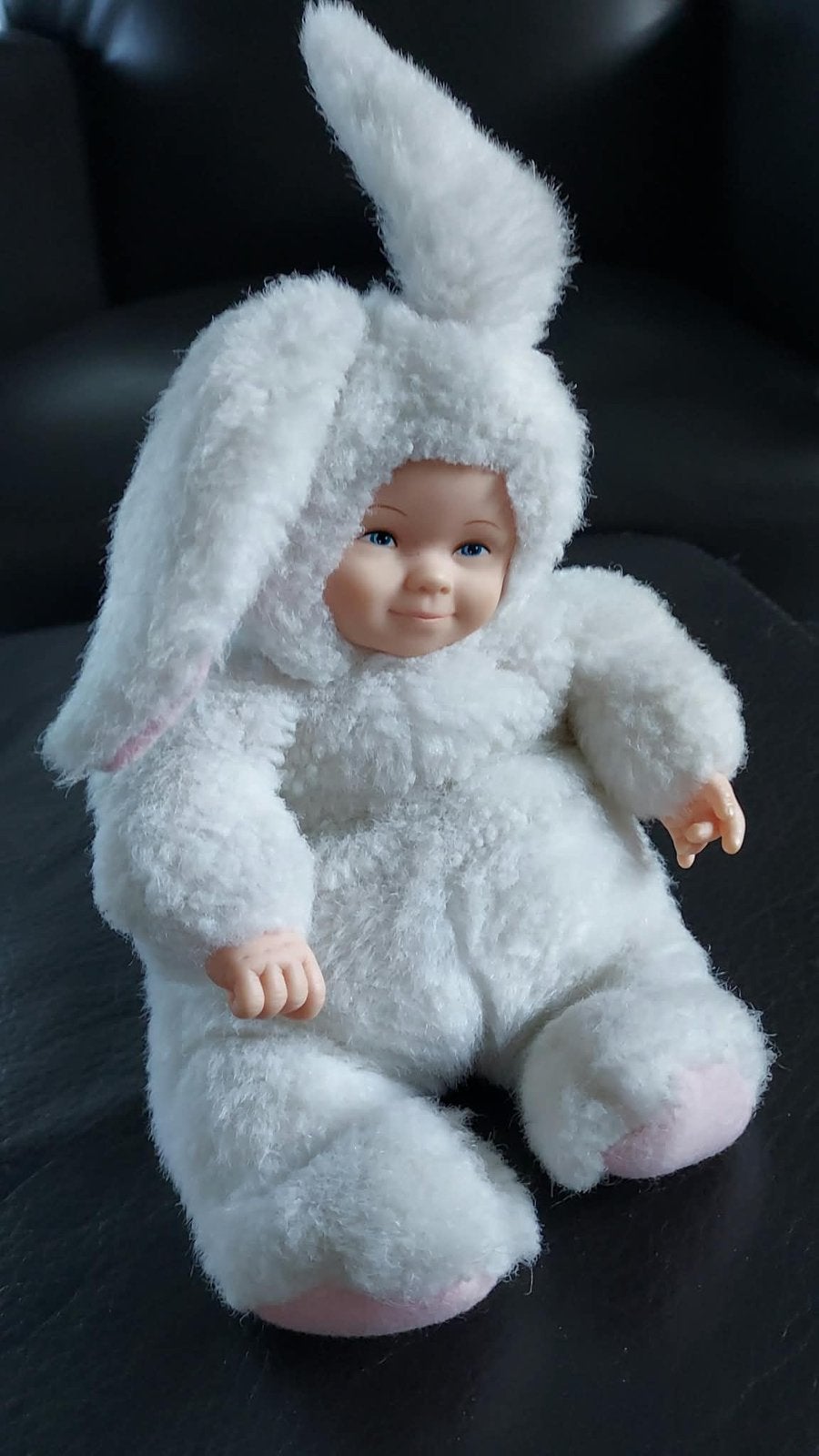 Anne Geddes wit konijn, Ophalen, Zo goed als nieuw