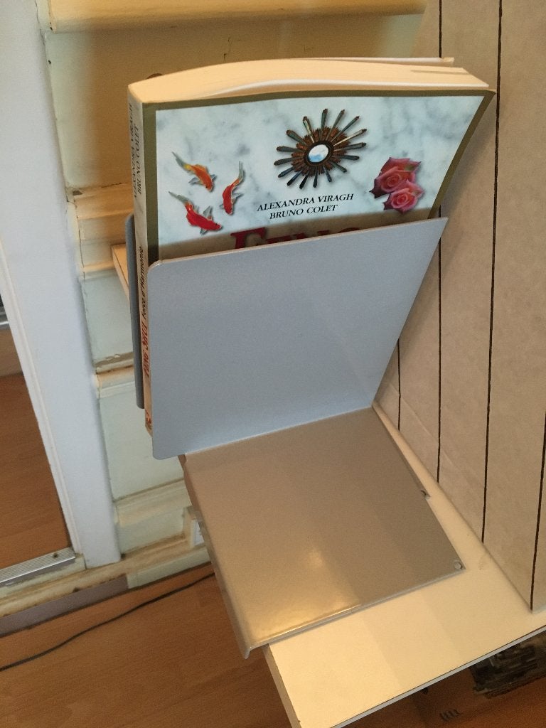 Serre-livres en acier, Maison & Meubles, Enlèvement, Comme neuf